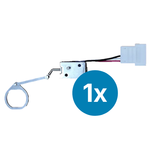 Zusätzliche Verriegelung für kleine Stauraumklappen Hymer Alu